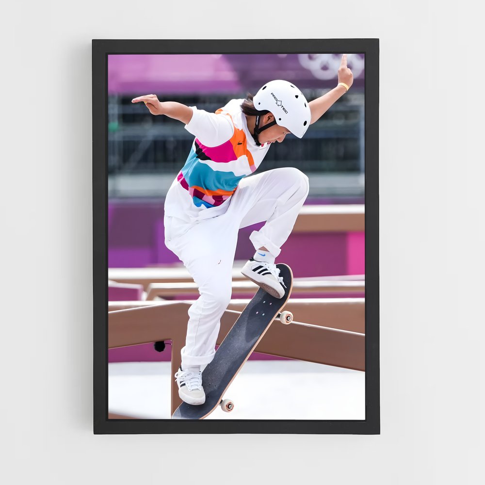 Poster Skateboard Dream (vue 2)
